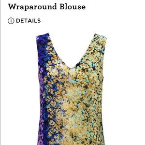 CAbi Wraparound top, Size. XL